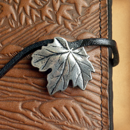 Creekbed Maple Leather Journal