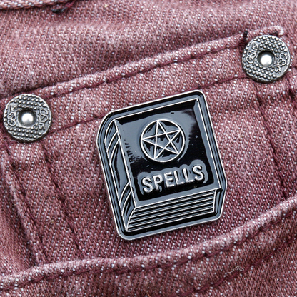 Spell Book Enamel Pin