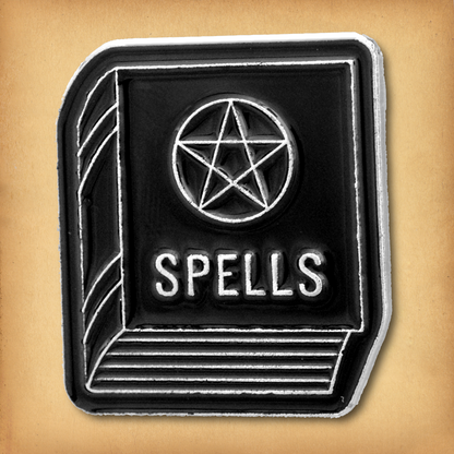 Spell Book Enamel Pin