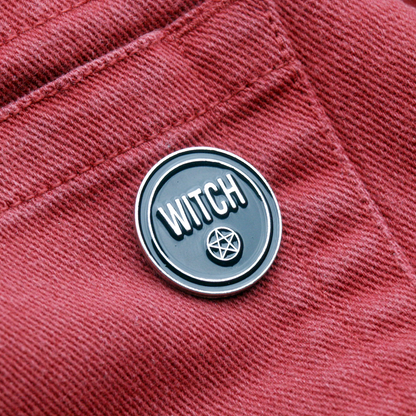 "Witch" Enamel Pin