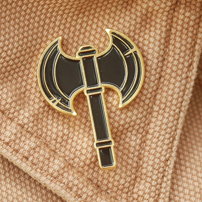 Battle Axe Enamel Pin