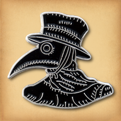 Plague Doctor Enamel Pin