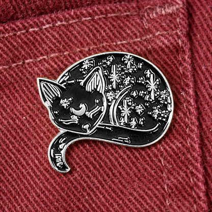 Star Cat Enamel Pin