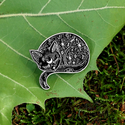 Star Cat Enamel Pin