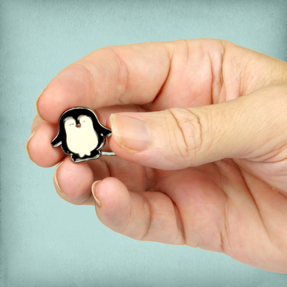 Small Penguin Enamel Pin