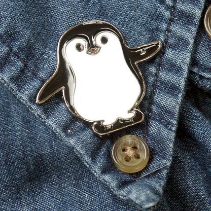 Large Penguin Enamel Pin