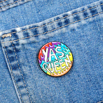 Yas Queen Enamel Pin