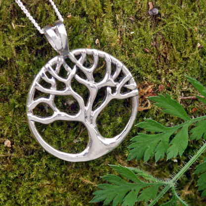 Silver Tree Pendant