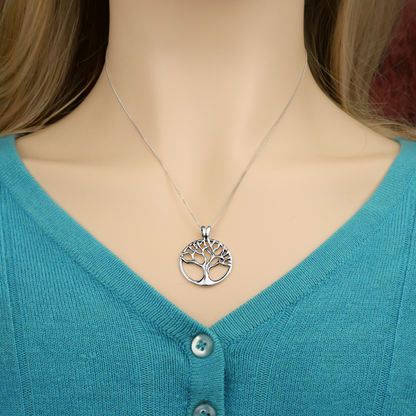 Silver Tree Pendant