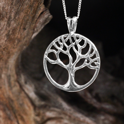 Silver Tree Pendant