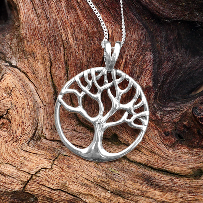 Silver Tree Pendant