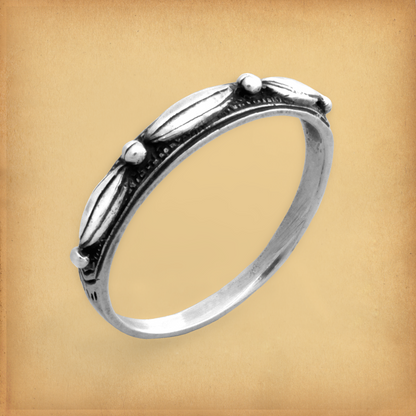 "Touch of Silver" Ring