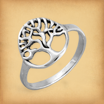 Silver Tree Ring