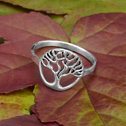 Silver Tree Ring