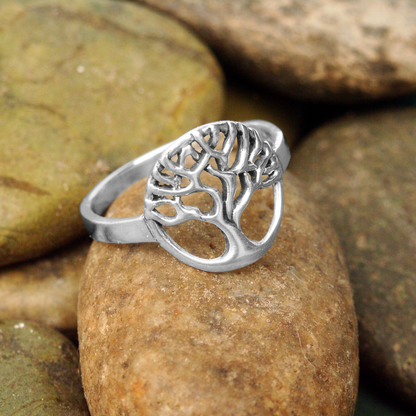 Silver Tree Ring