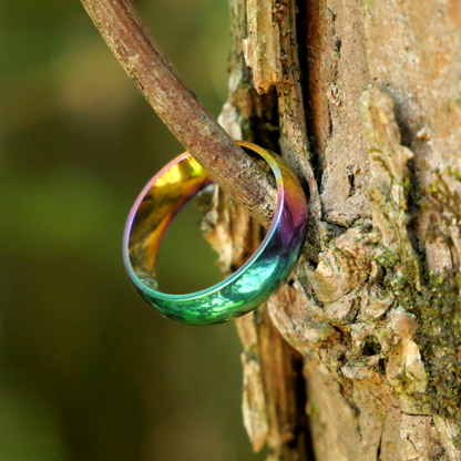 Rainbow Stainless Steel Ring