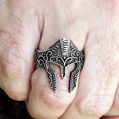 Ancient Warrior Steel Ring