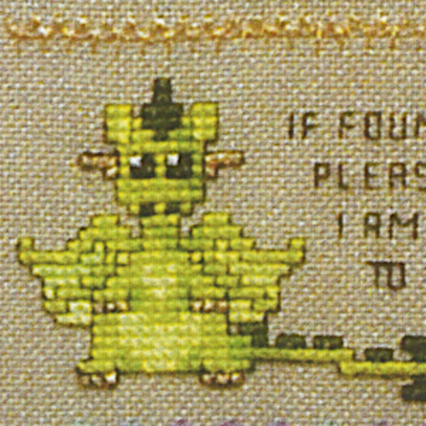 Lost Dragon Sampler Cross Stitch Pattern