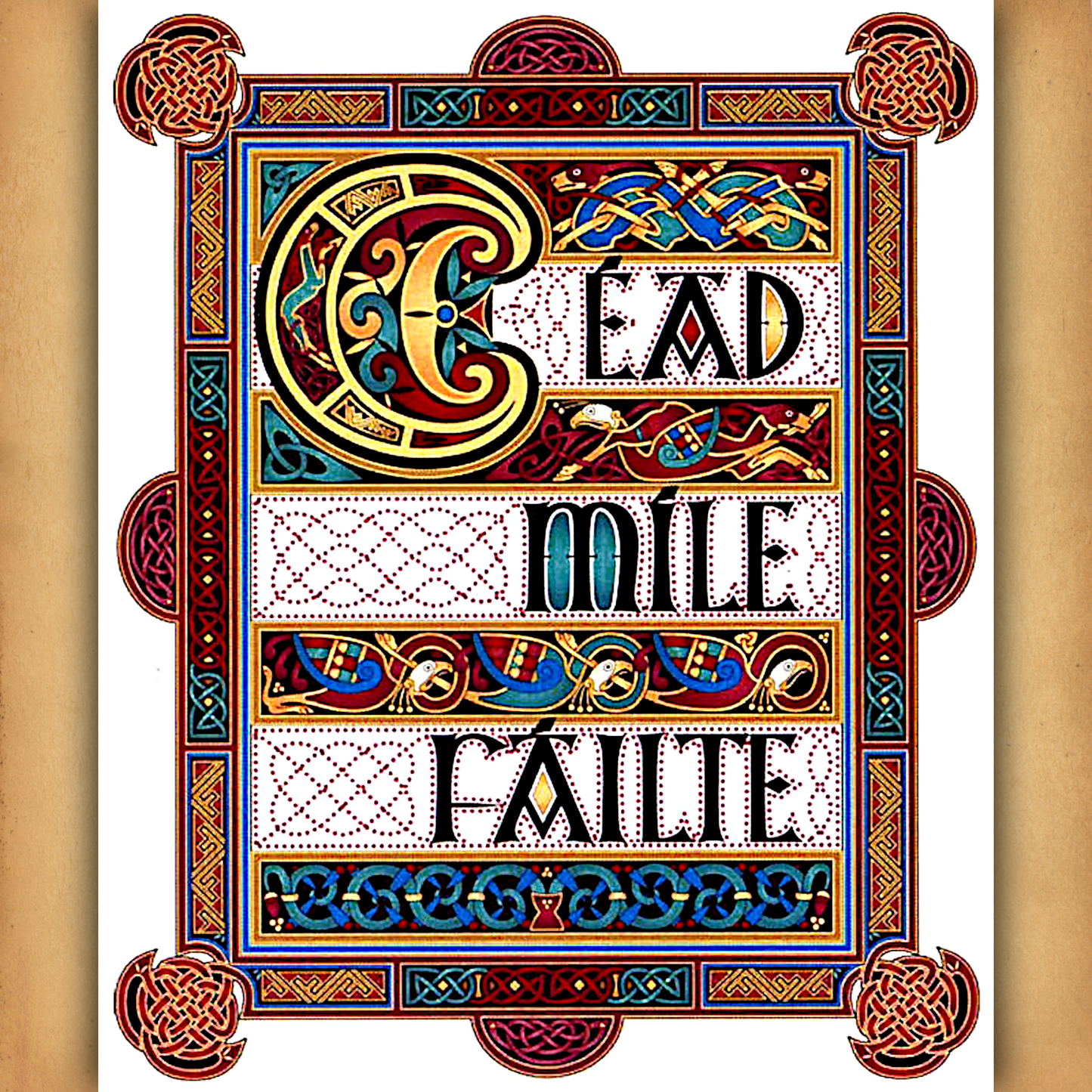 "Cead Mile Failte" Cross Stitch Pattern