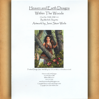 Within the Woods Cross Stitch Pattern