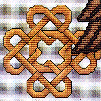 Key of Wisdom Cross Stitch Pattern