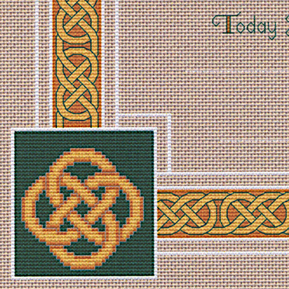 Celtic Wedding Memory Cross Stitch Pattern