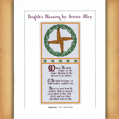 Brighid's Blessing Cross Stitch Pattern