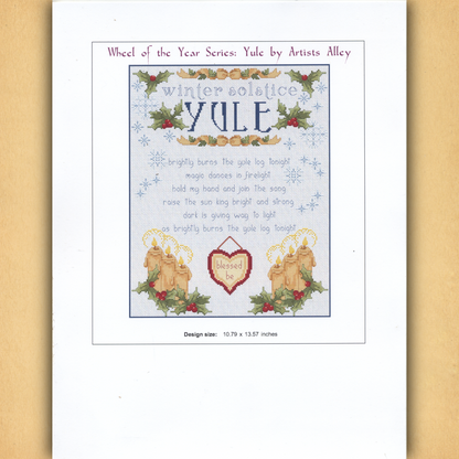 Wheel of the Year Series: Yule Cross Stitch Pattern