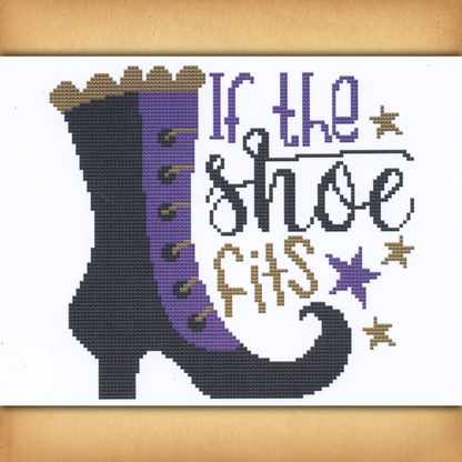 "If the Shoe Fits" Cross Stitch Pattern