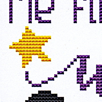 "Witch Switch" Cross Stitch Pattern