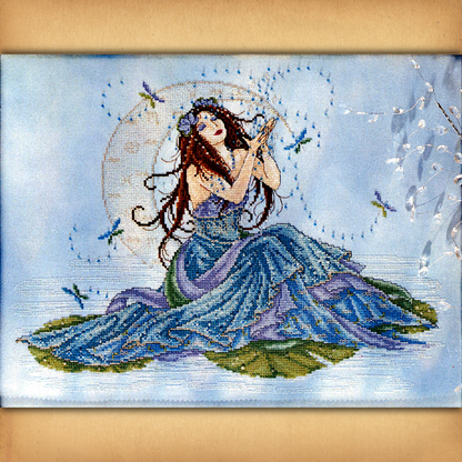 Water Goddess Cross Stitch Pattern