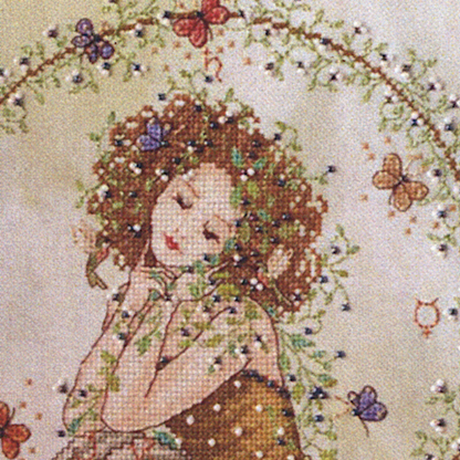 Earth Goddess Cross Stitch Pattern