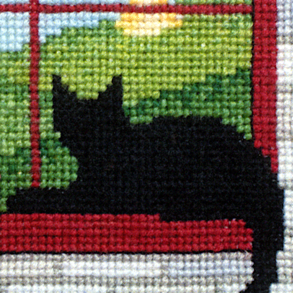 "What the Cat Saw: Close Encounters" Cross Stitch Pattern