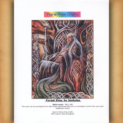 Forest King Cross Stitch Pattern