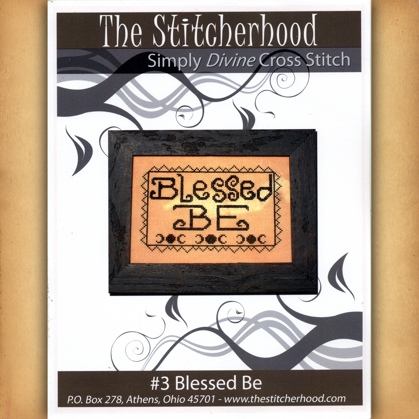 "Blessed Be" Cross Stitch Pattern