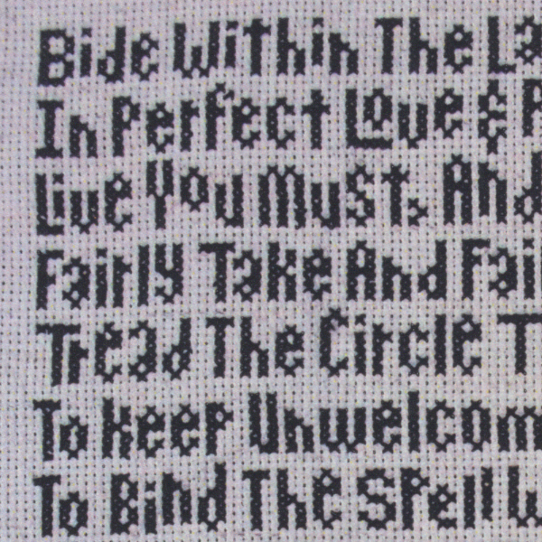 Rede Sampler Cross Stitch Pattern