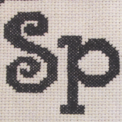 "Spells Cast Here" Cross Stitch Pattern