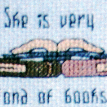 "Addled Her Brain" Cross Stitch Pattern