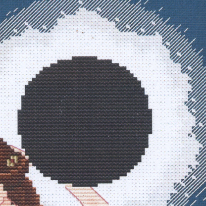 Dance of the Total Eclipse Cross Stitch Pattern