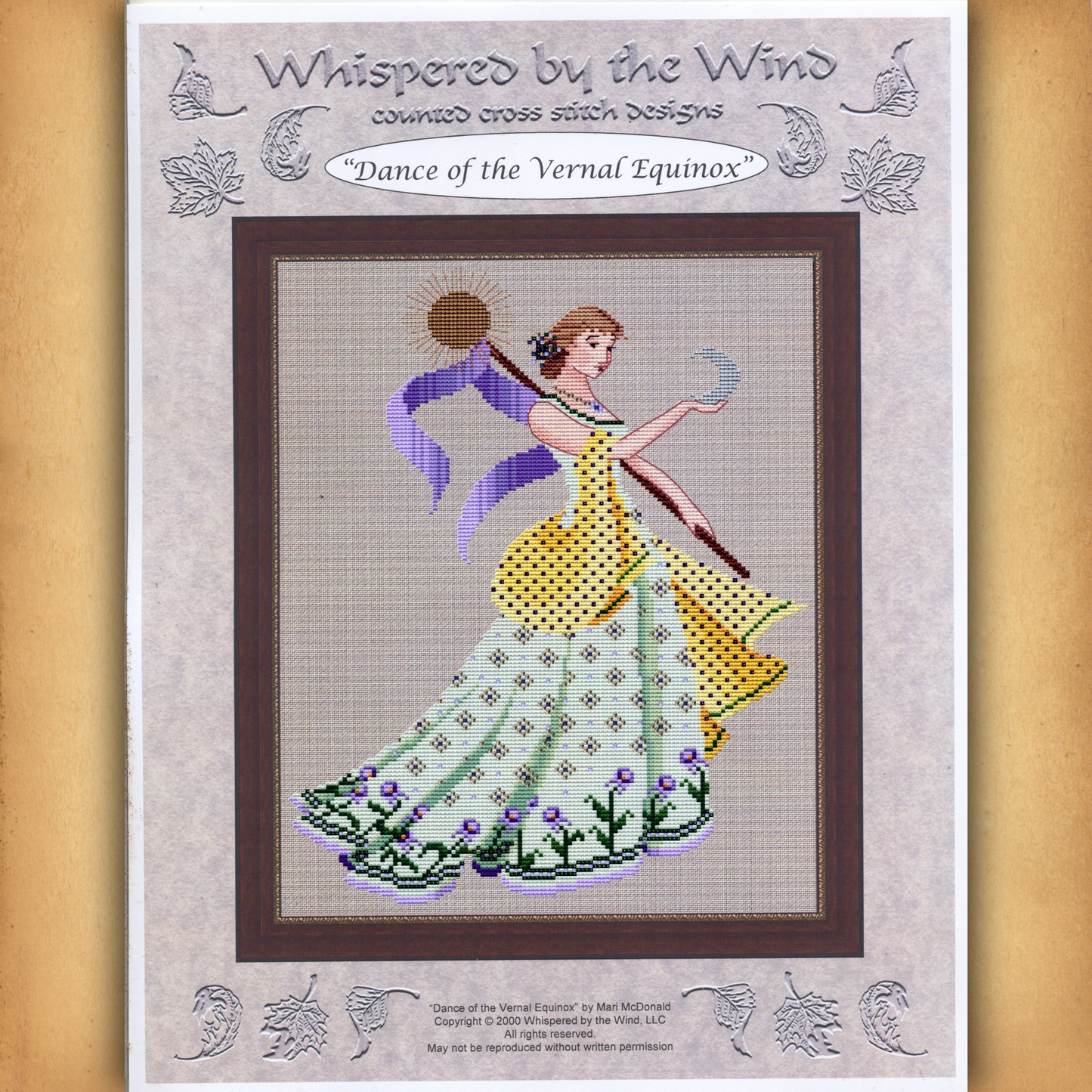 Dance of the Vernal Equinox Cross Stitch Pattern