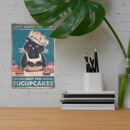 Fucupcakes Tin Sign