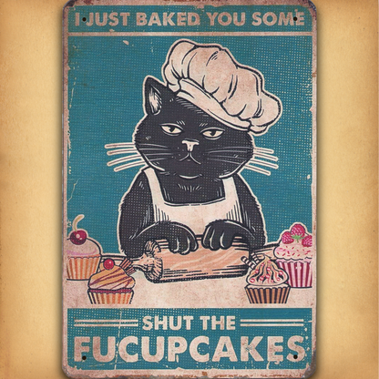 Fucupcakes Tin Sign