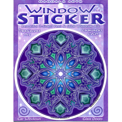 Nirvana Mandala Window Sticker