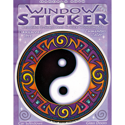 Yin Yang Window Sticker