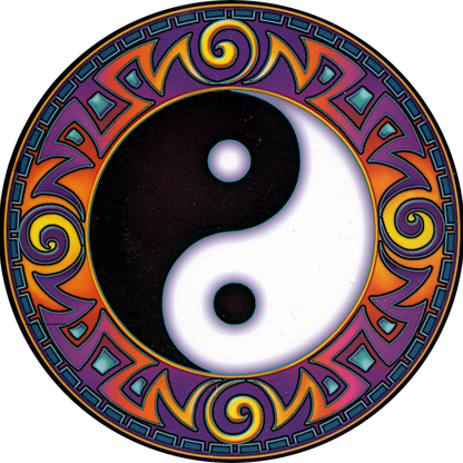 Yin Yang Window Sticker