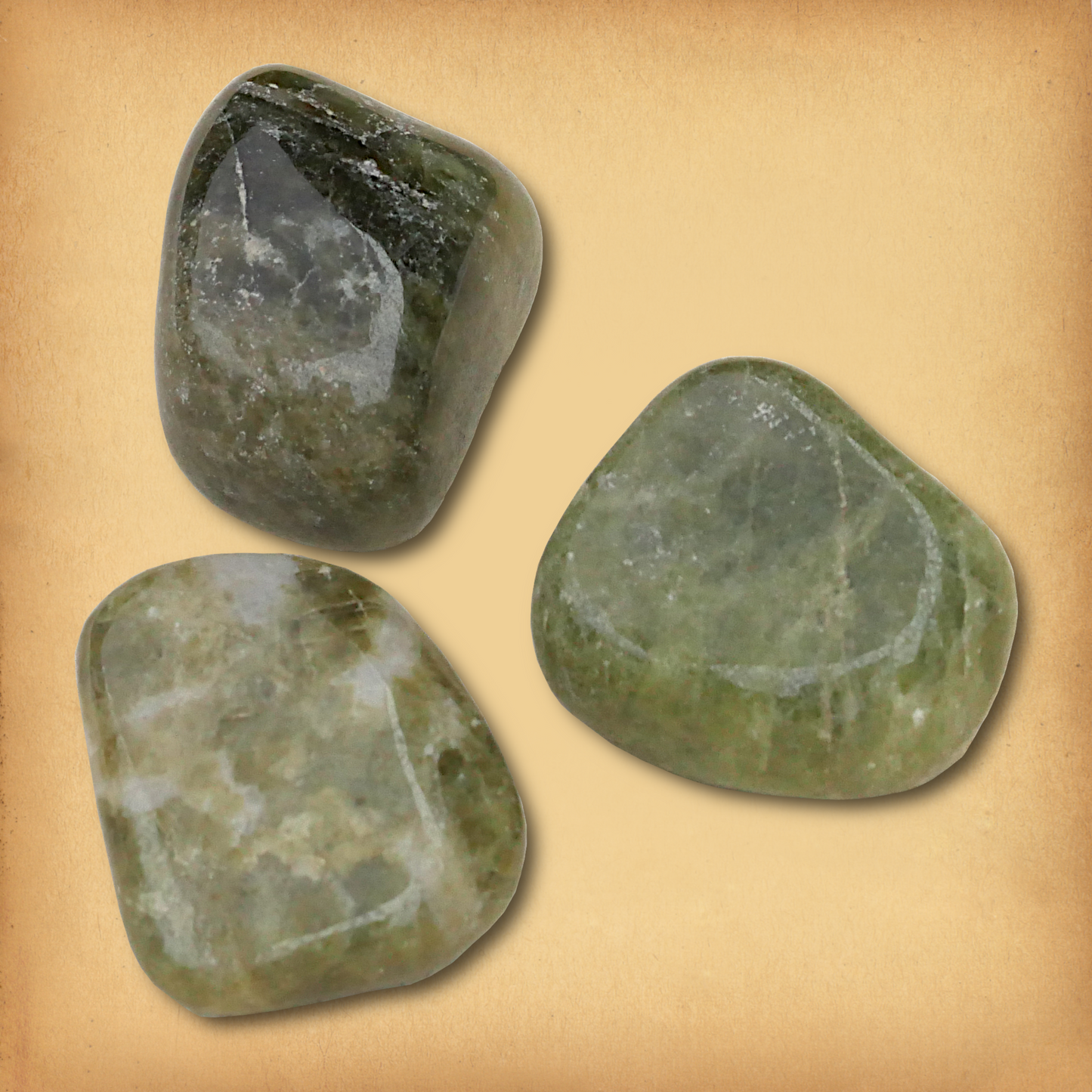 Tumbled Vesuvianite Gemstones