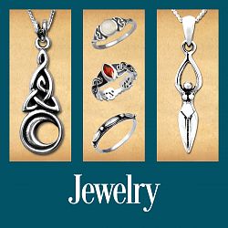 Jewelry - Sterling Silver Rings, Pendants, Necklaces, and Earrings. Pagan jewelry. Witchy Jewelry. Celtic Jewelry.