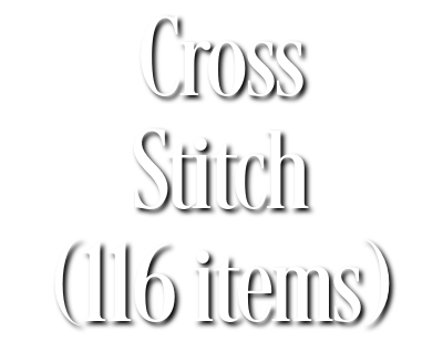 Search Results for Cross Stitch (116 items)
