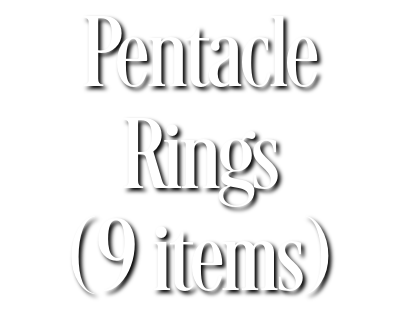 Search Results for Pentacle Rings (9 items)