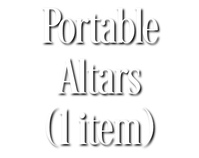 Search Results for Portable Altars (1 item)